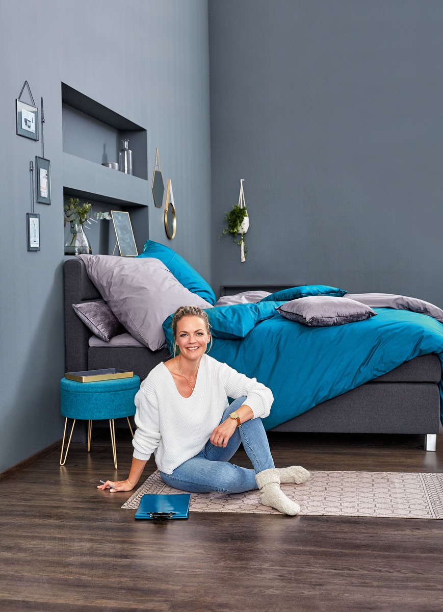 Wohnen mit Stil: Eva Brenner entwirft edles Interieur zum ALDI Preis ...